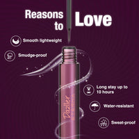 Dazller Eterna Black Eye Combo - Mascara, 15g + Eyeliner, 7.5g, Matte Finish, Water-Proof, Smudge-Proof, Long Stay, Infused with Herbal extracts, Vegan
