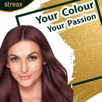 Streax Cream Hair Color for Unisex, 120ml - 5.66 Cinnamon Red (Pack of 2)