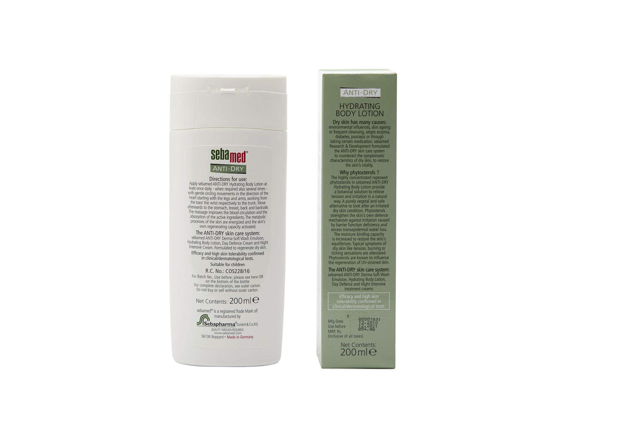 SebaMed Anti-Dry Hydrating Body Lotion, 200ml