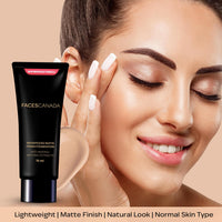 Faces Canada Weightless Stay Matte Compact Vitamin E & Shea Butter, Spf-20 Ivory 01, 9 g And Faces Canada Weightless Matte Finish Foundation, Mini - Ivory, 18 ml