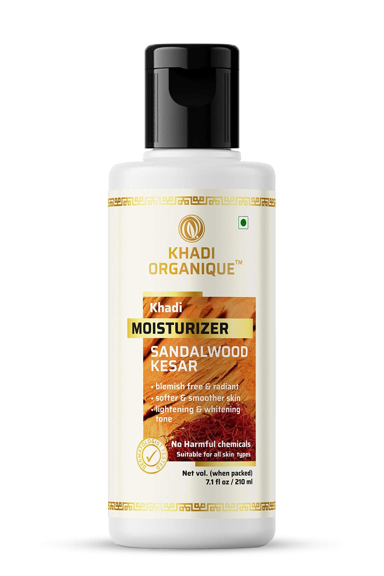 Khadi Organique Sandalwood Kesar Moisturizer Pack of 1