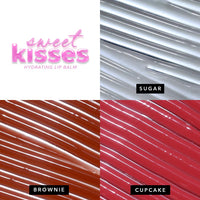 SIMPLYNAM Simply Nam Sweet Kisses Hydrating Lip Balm - Brownie (Brown)| Vegan| Hydrating| Jojoba Oil| 3-in-1 Formula