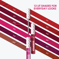 Blue Heaven Non Transfer Lip Color | Liquid lipstick Waterproof & Smudge Proof | Intense Pigment | Long-Lasting upto 8hr | Matte Finish with Hydrating Formula | 401 | 3GM