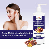 Bee One 24 hr Moisture Lock Body Lotion, for Soft and Supple Skin(Pack of 2) | 1000ml x 2= 2000ml (Hand & Body)