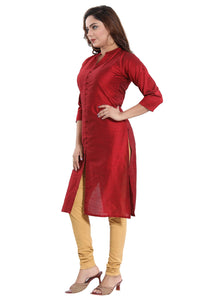 DREAM & DZIRE Women's  Silk Straight Kurti for All