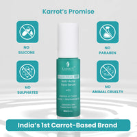 Karrot Natural Skincare Salicylic Acid Face Serum for Oily, Acne Prone Skin, 02% Concentration, Reduces Breakouts & Bumpy Texture, Has Green Tea & Neem, For Men and Women, All Skin Types, 30ml