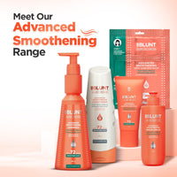 BBLUNT Advanced Smoothening Shampoo with Keratin & Hyaluronic Acid - 300ml Makes Hair Frizz-Free & Straighter | Gently Cleanses | Adds Spectacular Shine | SLS & Paraben-Free | For Men & Women