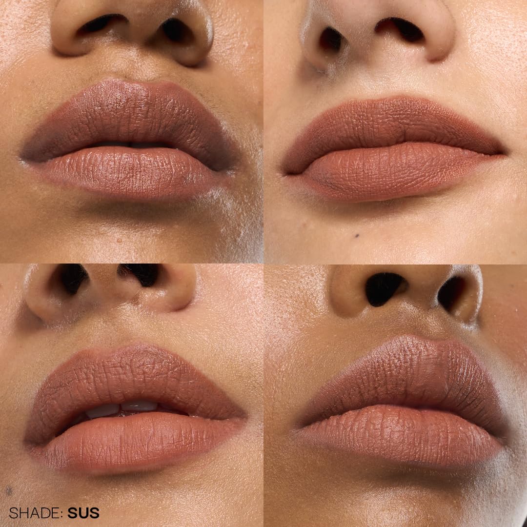 FAE Beauty Modern Matte Lipstick | Comfortable Cushion Matte Formula | One Stroke Application | Longwear | Richly Pigmented (Shade Sus)