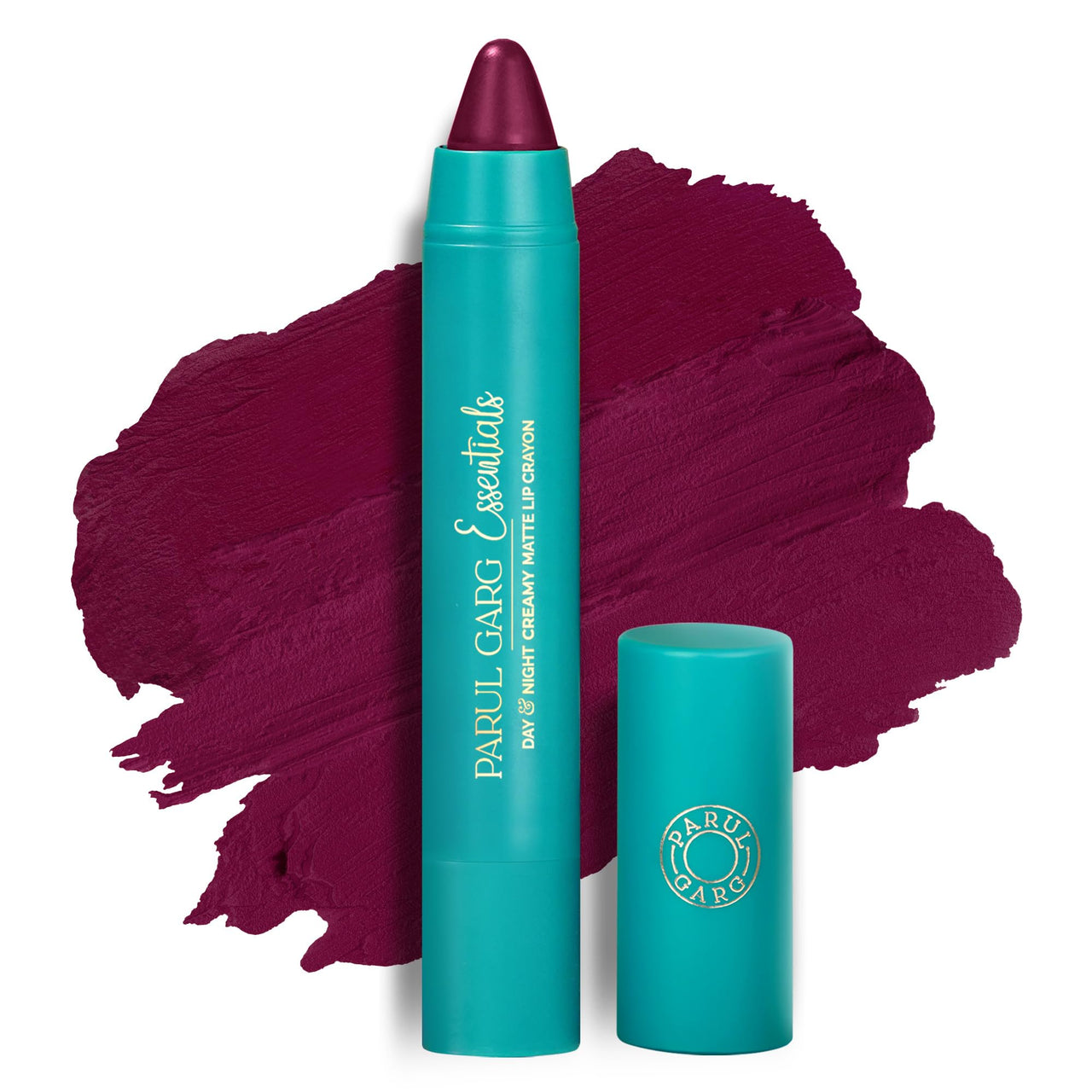 Parul Garg Beauty Creamy Matte Lip Crayon | Soft Matte & Hydrating Formula with Almond Oil & Vitamin E | Rich Pigment & Comfortable Wear | 100% Vegan (Bold Beauty 32)