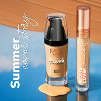 Mila Beauté Built to Cover Liquid Foundation I Medium to Buildable Coverage I Matte Finish I Lightweight I SPF 20 I Super Hydrating with Hyaluronic Acid (M-2-Neutral Wheat, 30ml)