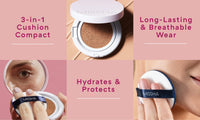 MISSHA Magic Cushion Cover Light I Mousse Foundation I SHADE NO. 21 I 15g I Long Lating Formula I Hydrating Skin I Matte Finish I Natural Glow I All SKin types