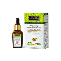 INDUS VALLEY Brightening Depigmentation Elixir Hydrating Face Serum with Cow Yogurt, Mashobra Wild Honey & Greenbean Extract | Reduces Pigmentation, Dark Spots & Dullness - 20ml