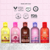 Bryan & Candy Luxurious Shower Gel Combo Kit | Gift Set For Women And Men | Ph5.5 Skin Friendly,Perfect for Gifting, Fresh Fragrances