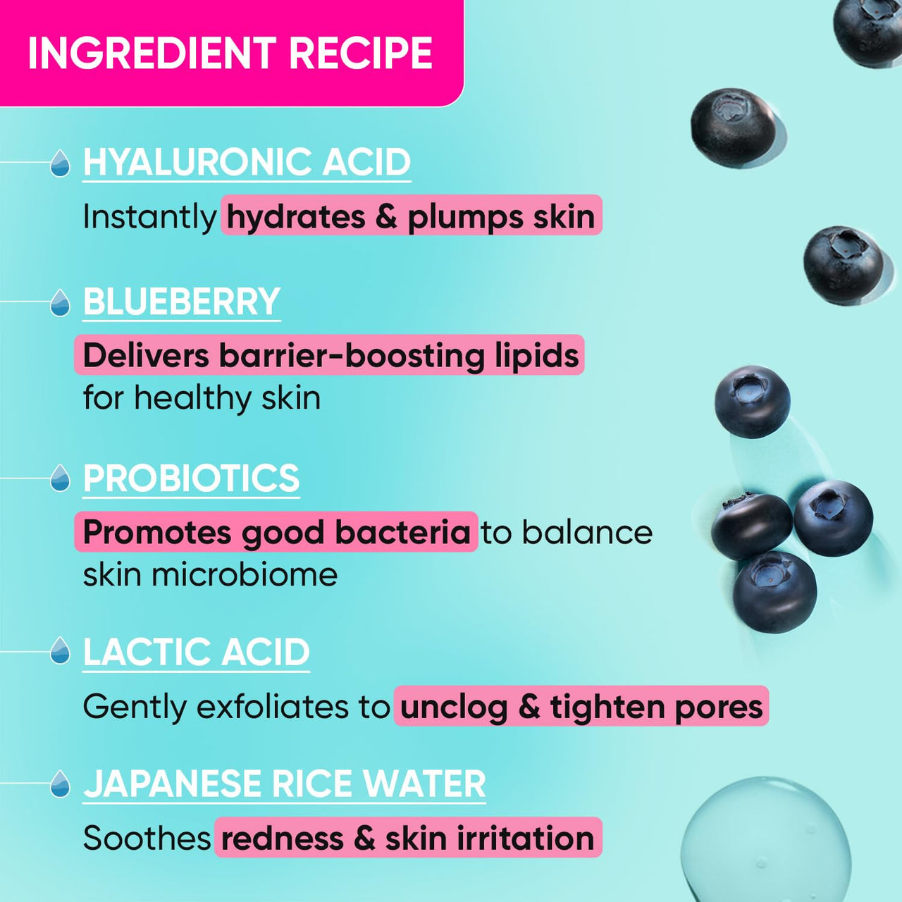 Dot & Key Rice Water Hydrating Toner With Hyaluronic |Rice Water Toner For Dry Skin, Sensitive Skin & Oily Skin |Alcohol-Free |Quick Absorbing & Non Sticky, For Hydrated Skin |Exfoliates Pores |150ml