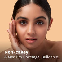Pilgrim Medium Warm Sand Serum Liquid Foundation, Matte & Poreless,30 ml | Foundation for face make up infused | Water-Resistant, All Day Coverage| All Skin Types