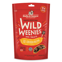 Stella & Chewy's  Freeze-Dried Raw Wild Weenies Dog Treats – All-Natural, Protein Rich, Grain Free Dog & Puppy Treat – Great for Training & Rewarding – Cage-Free Chicken Recipe – 11.5 oz Bag 11.5 Ounce (Pack of 1)
