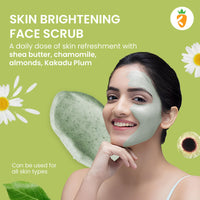 Karrot Natural Skincare Vitamin C Face Scrub for Glowing Skin, Combats Spots, Evens Tone and Minimizes Pores, Contains Lemons and Kakadu Plum Extracts, For Men and Women, All Skin Types, 100gms