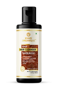 Khadi Organique Shikakai Hair Cleanser For All Hair Types - 210Ml