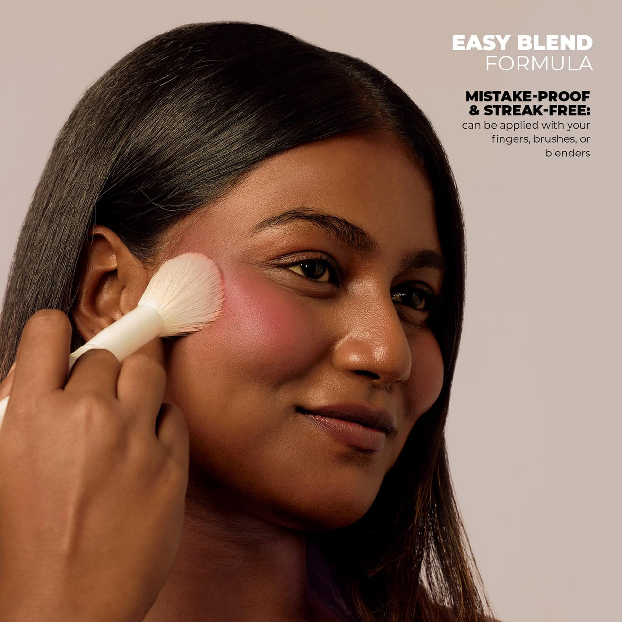 Fae Beauty Liquid Lush Blush (5.5ml) | Featherlight, Easy Blend Formula with a Seamless, Serum Like Finish | 8hr Long Wear | Rich, Buildable Pigment | Formulated with a Bloom Blend of Hibiscus, Magnolia and Chamomile Extracts - Nutty
