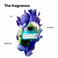 L'OREAL PROFESSIONNEL PARIS Anti-Oiliness 2-In-1 Clay Mask, Absolut Repair Lavender Mask & Absolut Repair Serum For Dry & Damaged Hair And For Very Oily Scalps, 1 Count