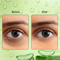 Swiss Beauty Hydra Anti Wrinkle Eye Serum Patch| Treats Dark Circles, Fine Lines And Wrinkles | Enriched With Collagen And Aloe Vera Extract | Shade- Aloevera, 60 Pcs|