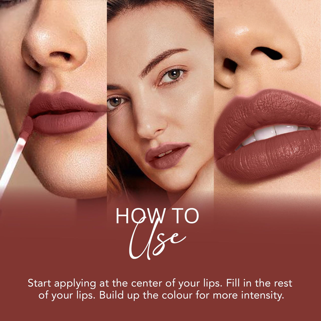 Carlton London Liquid Matte Chuffed Kiss Mocha Me Lipsticks |Enriched with Vitamin E, Avocado Oil | Matte Finish, Non-Sticky and Non-Drying | Upto 12 Hrs- 3ML (Nutella Kiss)