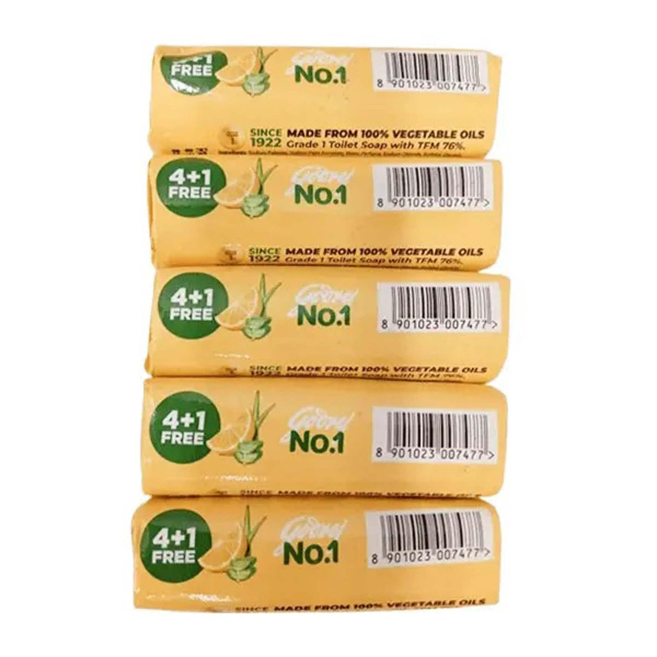 Godrej No.1 Lime And Aloe Vera, 100 G (Pack Of 8)