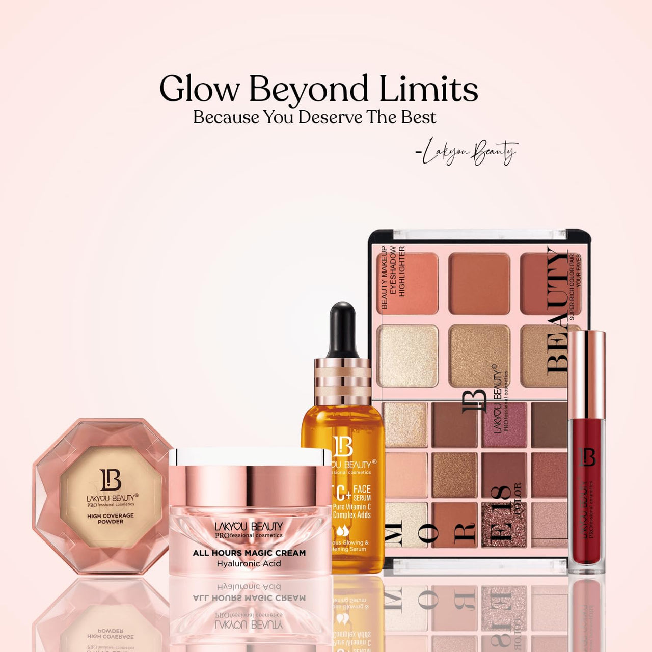 Lakyou Beauty All In One Magic Cream It Has Primer, Anti Aging, CC Cream, Sunblock, Whitening, Moisturizer Infused With Hyaluronic Acid 30ml