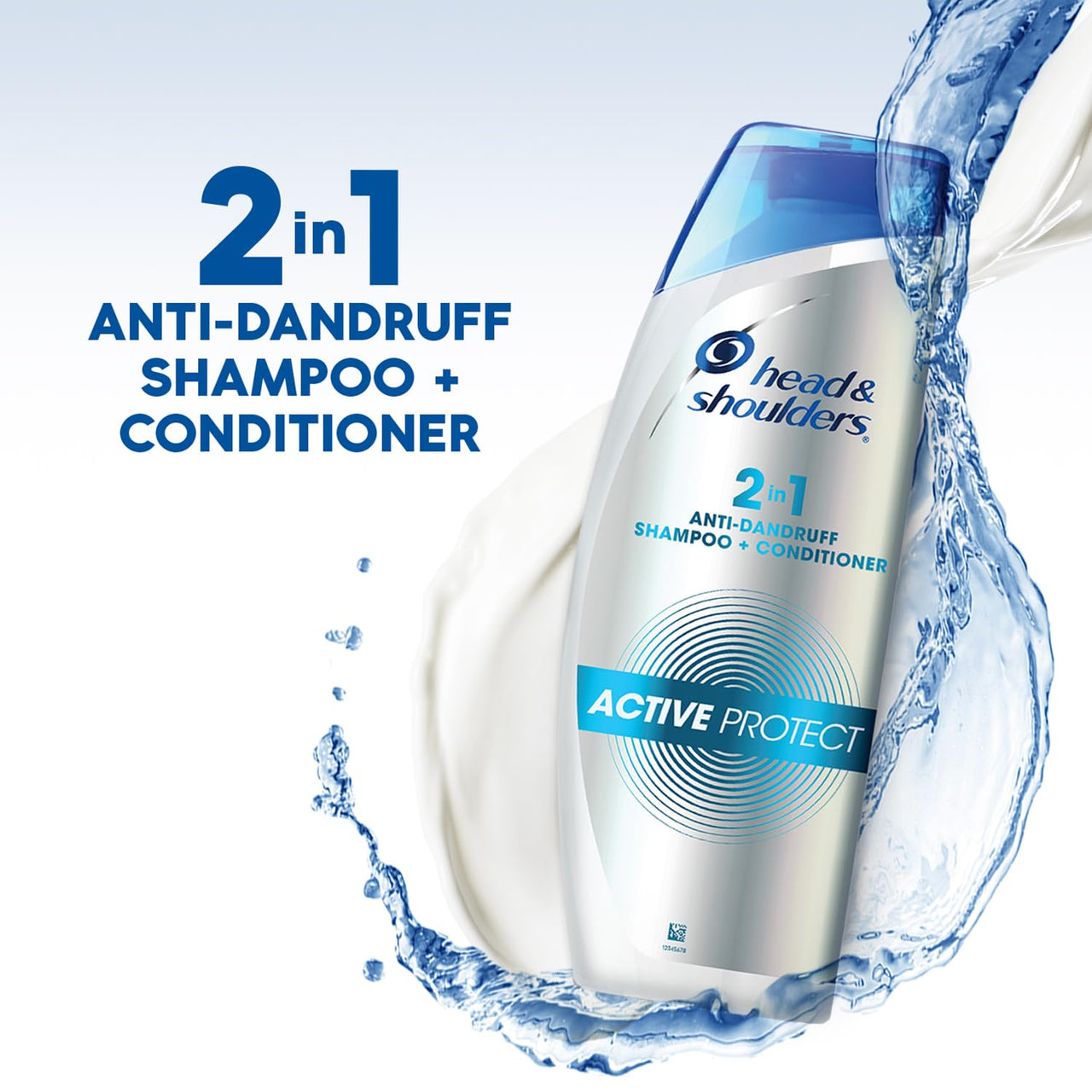Head & Shoulders 2-in-1 Active Protect, Anti Dandruff Shampoo + Conditioner for Women & Men, 340ML