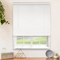 CHICOLOGY Blinds for Windows , Mini Blinds , Window Blinds , Door Blinds , Blinds & Shades , Camper Blinds , Mini Blinds for Windows , Horizontal Window Blinds , Gloss White, 12