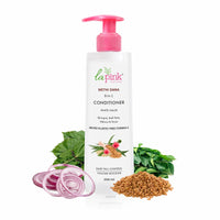La Pink Methi Dana/Fenugreek Seeds 8-in-1 Hair Fall Conditioner 250ml for Men and Women | For Damaged and Weak Hair, Boosts Hair Volume with Hibiscus, Bhringraj, Indian bay Leaf & Onion, Sulphate Free
