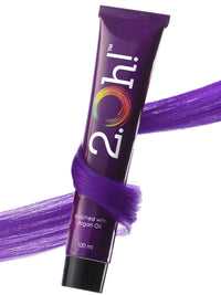 2.Oh! Italian- Violet Hair Color For Women & Men | Ammonia-Free DIY Semi Permanent Hair Color | Enriched with Argan Oil | Lasts upto 12-15 Washes