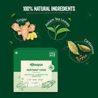 Chaayos Instant Tea Premix Combo (Masala, Cardamom & Ginger Tea)