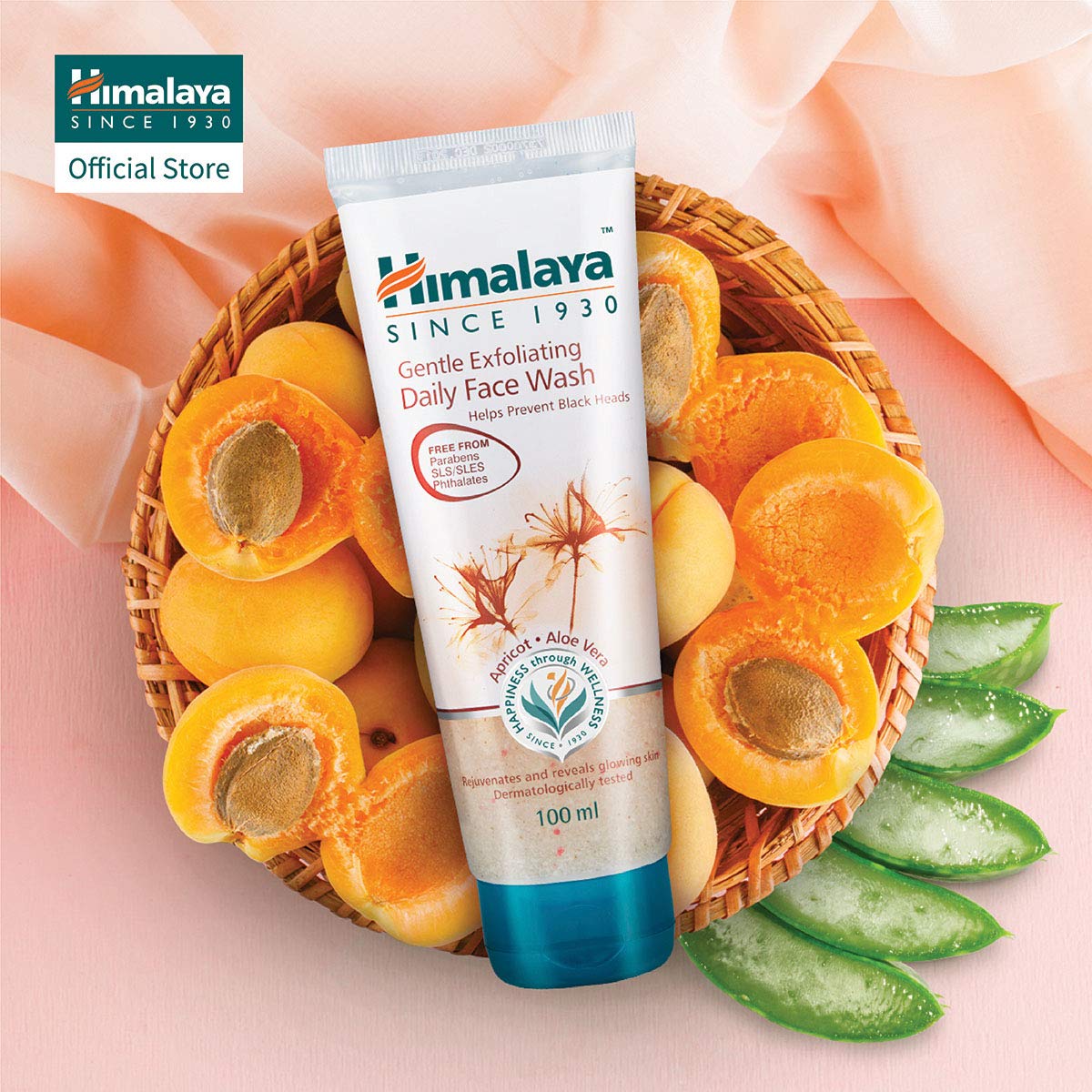 Himalaya Herbal Deep Cleansing Apricot Face Wash, 100ml