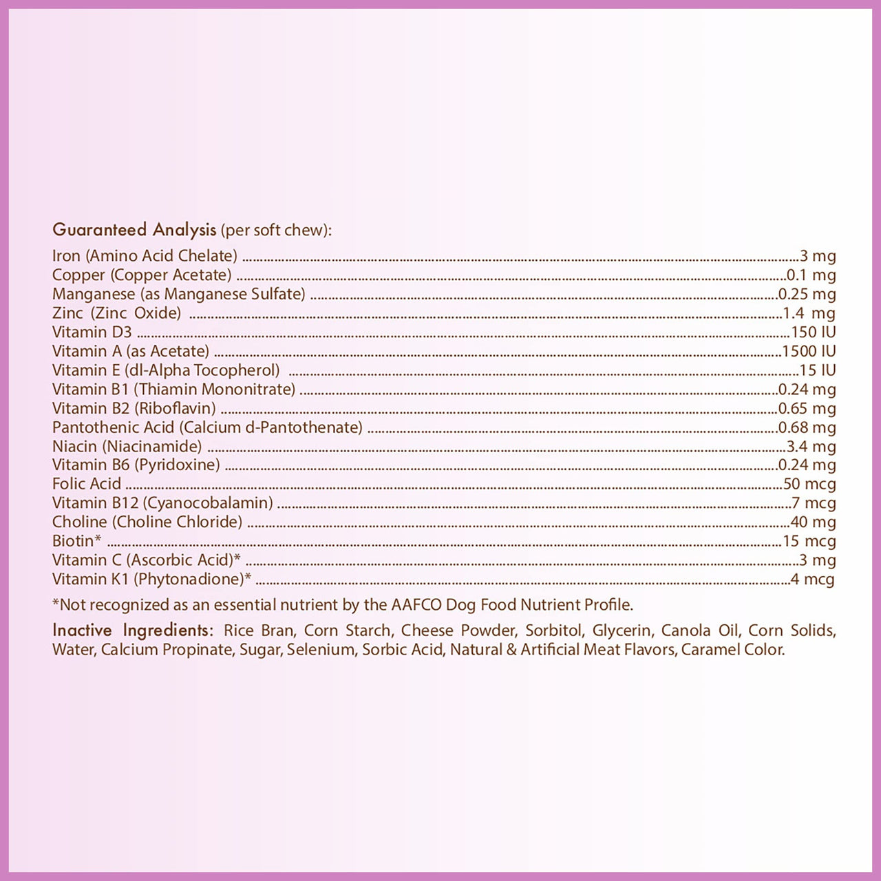 Healthy Breeds Great Dane Multi-Vitamin Soft Chews 60 Count Great Dane, Harlequin 60 Ct