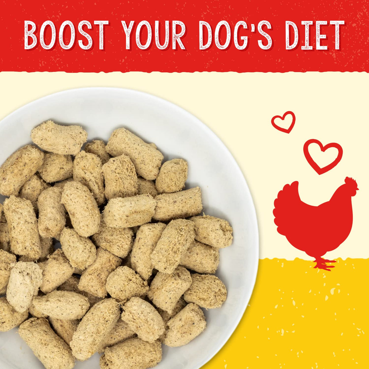 Stella & Chewy's  - Stella's  Solutions Hip & Joint Boost - Cage-Free Chicken Dinner Morsels - Raw, Protein Rich, Grain Free Dog Food - 13 oz Bag  Reduce Joint Pain & Swelling & Strengthen Bones