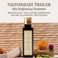 Kama Ayurveda Nalpamaradi Thailam Skin Brightening Treatment- 50 ml & Kama Ayurveda Pure Rose, 50ml