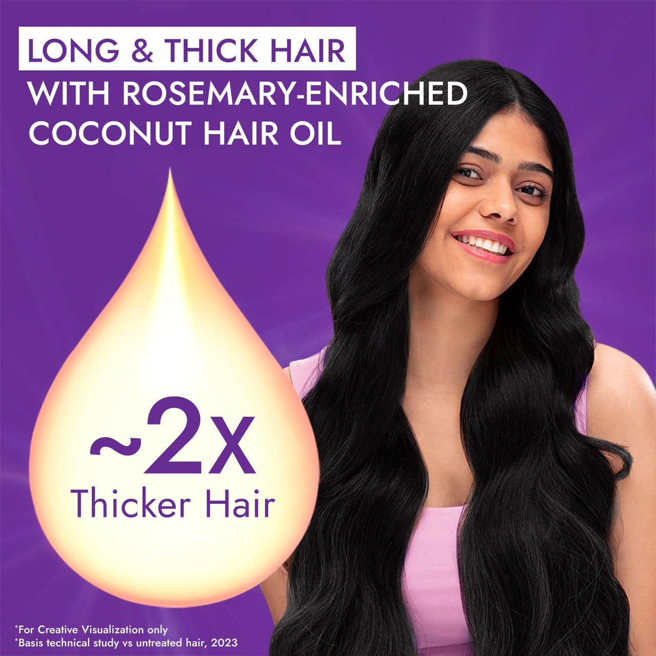 Parachute Advansed Rosemary enriched Coconut Hair Oil 300ml & Parachute Advansed Deep Nourish Body Lotion 400ml, Pack of 2