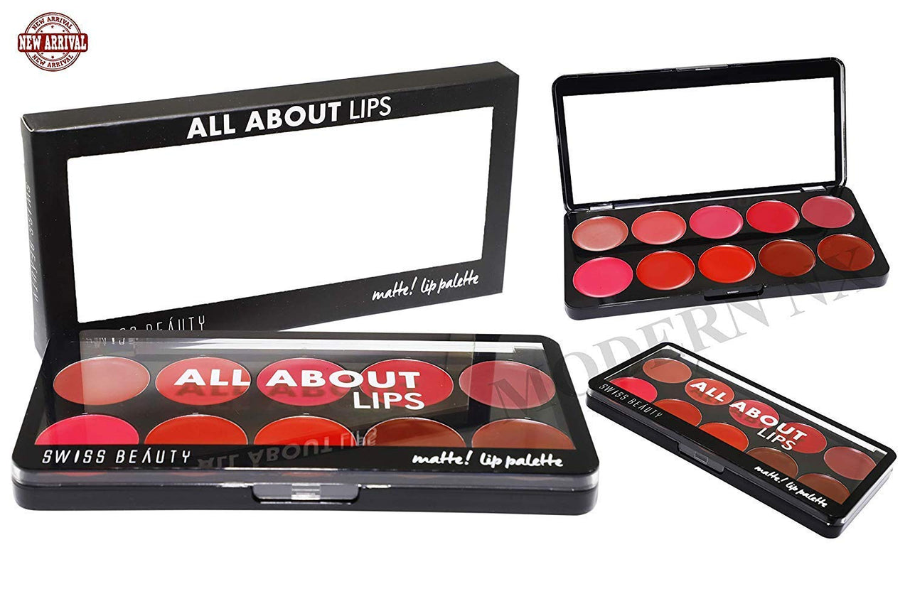 Swiss Beauty Beauty Matte Lip Palette-02