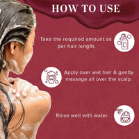 Khadi Natural Henna & Tulsi Herbal Shampoo | Gentle Cleanser for Hair Strength | Promotes Shinier Hair | Natural Herbal Formula- Pack of 2 (210 ml x 2)