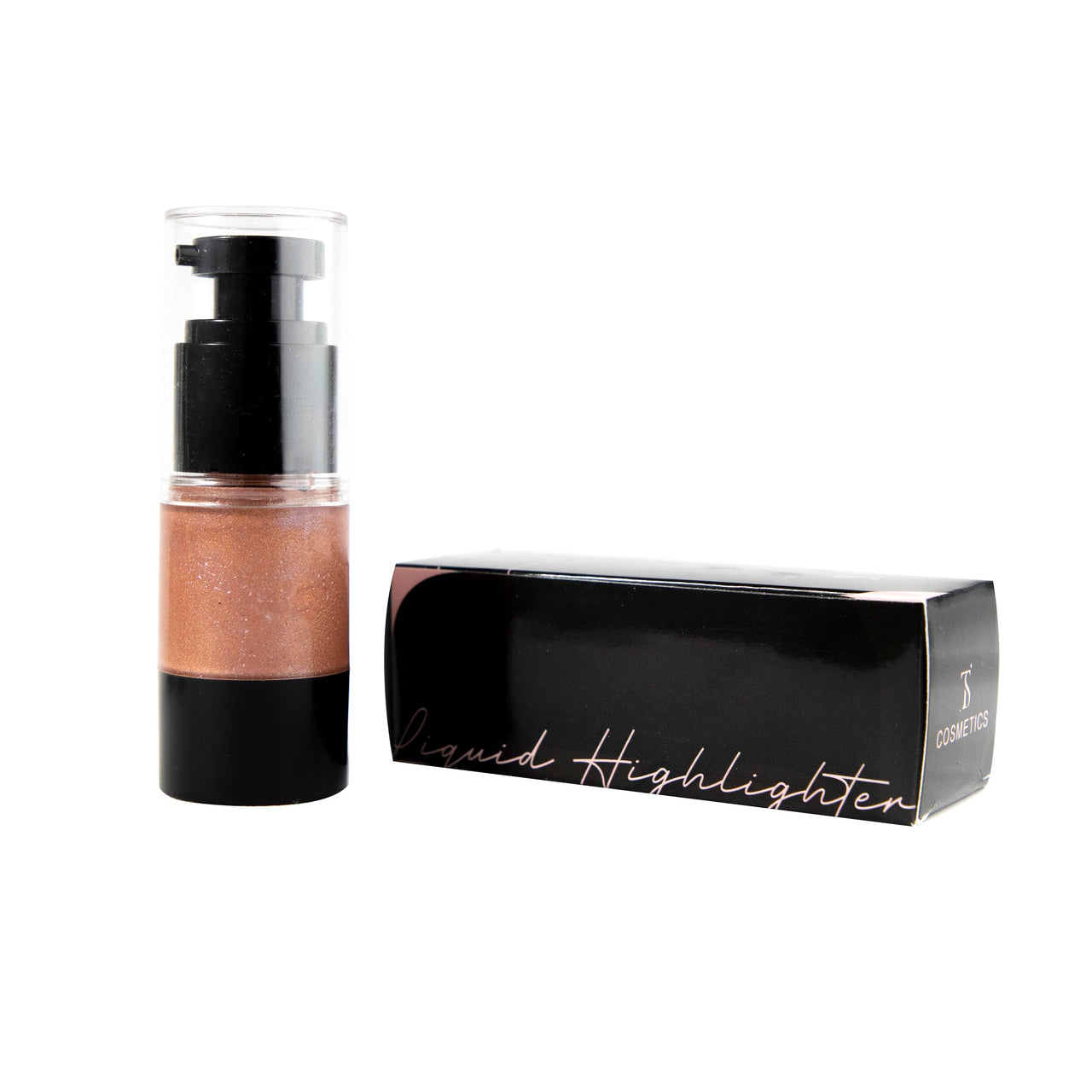 TS COSMETICS Drop & Glow Illuminating Liquid Highlighter – Lightweight, Blendable Formula for a Dewy, Radiant Glow | Shade: Sun-Kissed