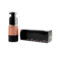 TS COSMETICS Drop & Glow Illuminating Liquid Highlighter – Lightweight, Blendable Formula for a Dewy, Radiant Glow | Shade: Sun-Kissed