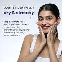 RE' EQUIL Fruit Aha Face Wash | Soap & Sulphate Free Cleanser | For Even & Brighter Skin Tone | Makes Skin Soft And Smooth | Gentle On Skin | All Skin Types | 200 Ml