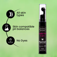 Plantsē under Eye Cream I with Bakuchiol, Peptides, and Niacinamide I Vegan, Natural I Reducing Dark Circle Puffiness & Fine Lines I with Massage Roller I for Men & Women with All Skin Type - 15ml