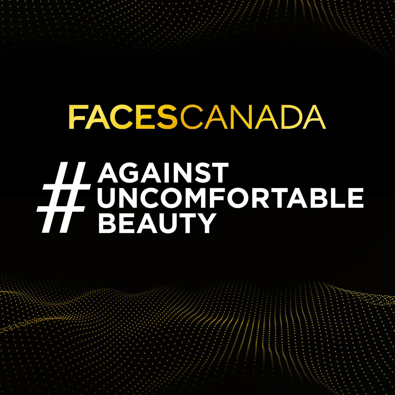 FACES CANADA Ultime Pro Splash Instant Manicure - Charcoal | 16 Pcs Press On Nail Extensions | Artificial Fake Nail Set | Long lasting and Durable | Lightweight & Comfortable