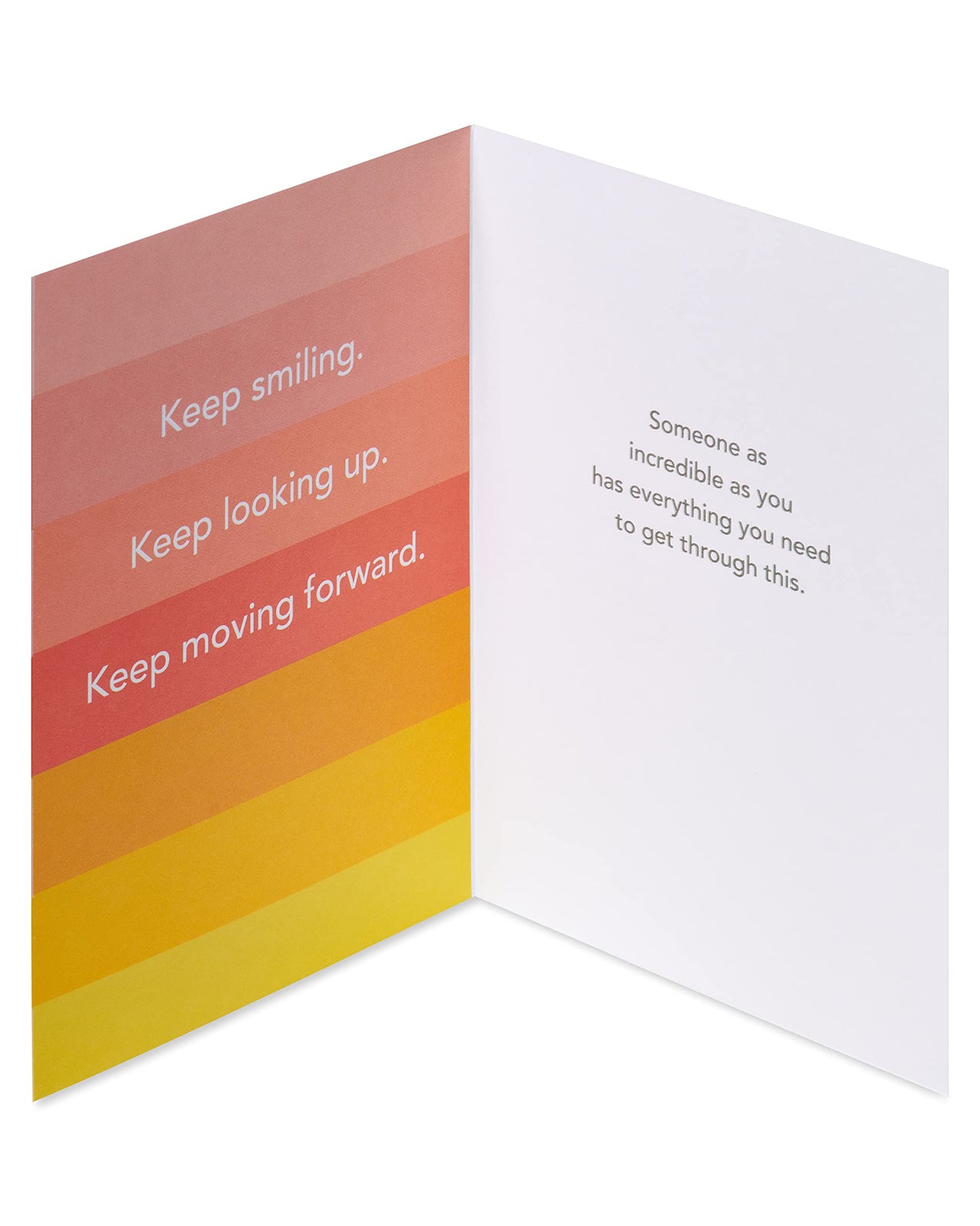 American Greetings Support Card (Keep Moving Forward) Keep Moving Forward