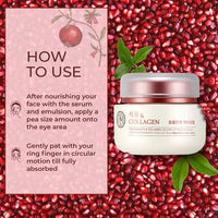 The Face Shop Pomegranate and Collagen Volume Lifting Eye Cream for Normal Skin (50 ml)