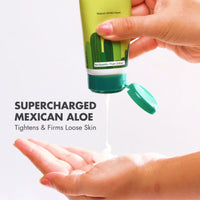 EVERMORE Mexican Cactus Face Gel | Skin Tightening, Anti-Aging, Skin Hydration | Reduces Wrinkles | Quick Absorption | Skin Moisturizer | Paraben Free |For Women & Men, All Skin Types | 75Gm