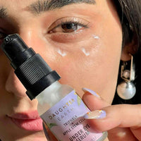 DAUGHTER EARTH Under Eye Serum With Triphala & Apple Stem Cells | Helps with Puffiness Lines | Hydrated Firm & Supple Skin | Vegan | Skin Care Revitalizes The Look | 15ml