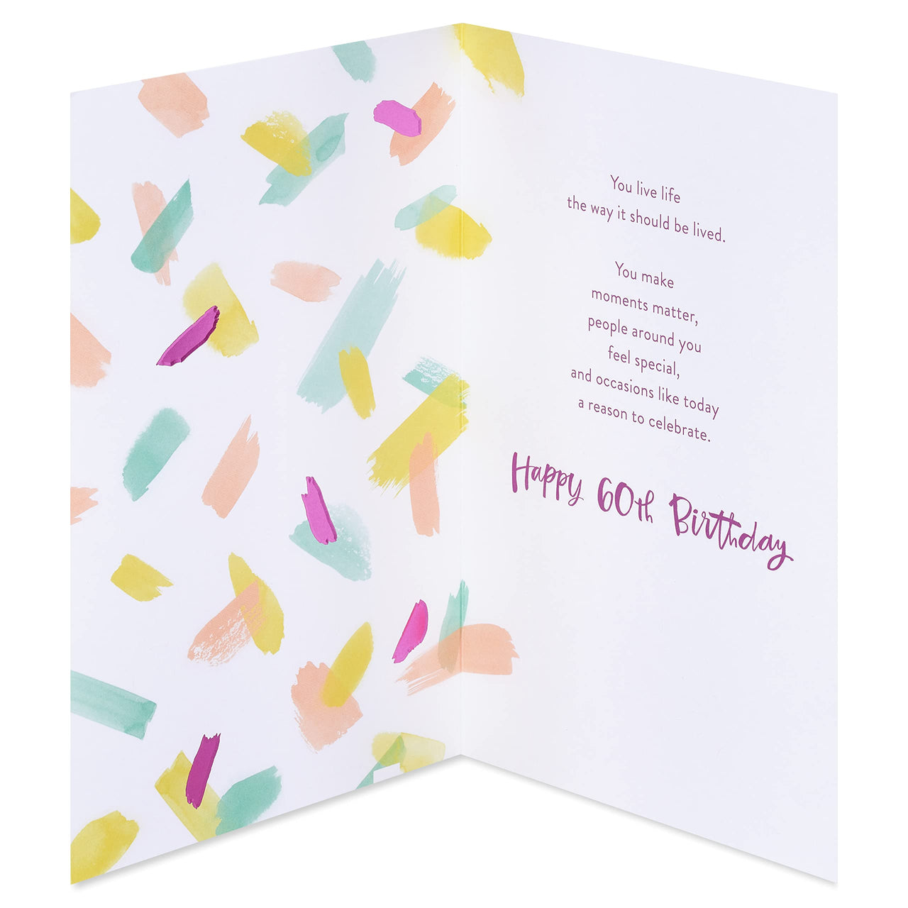 American Greetings 60th Birthday Card (Make Moments Matter)